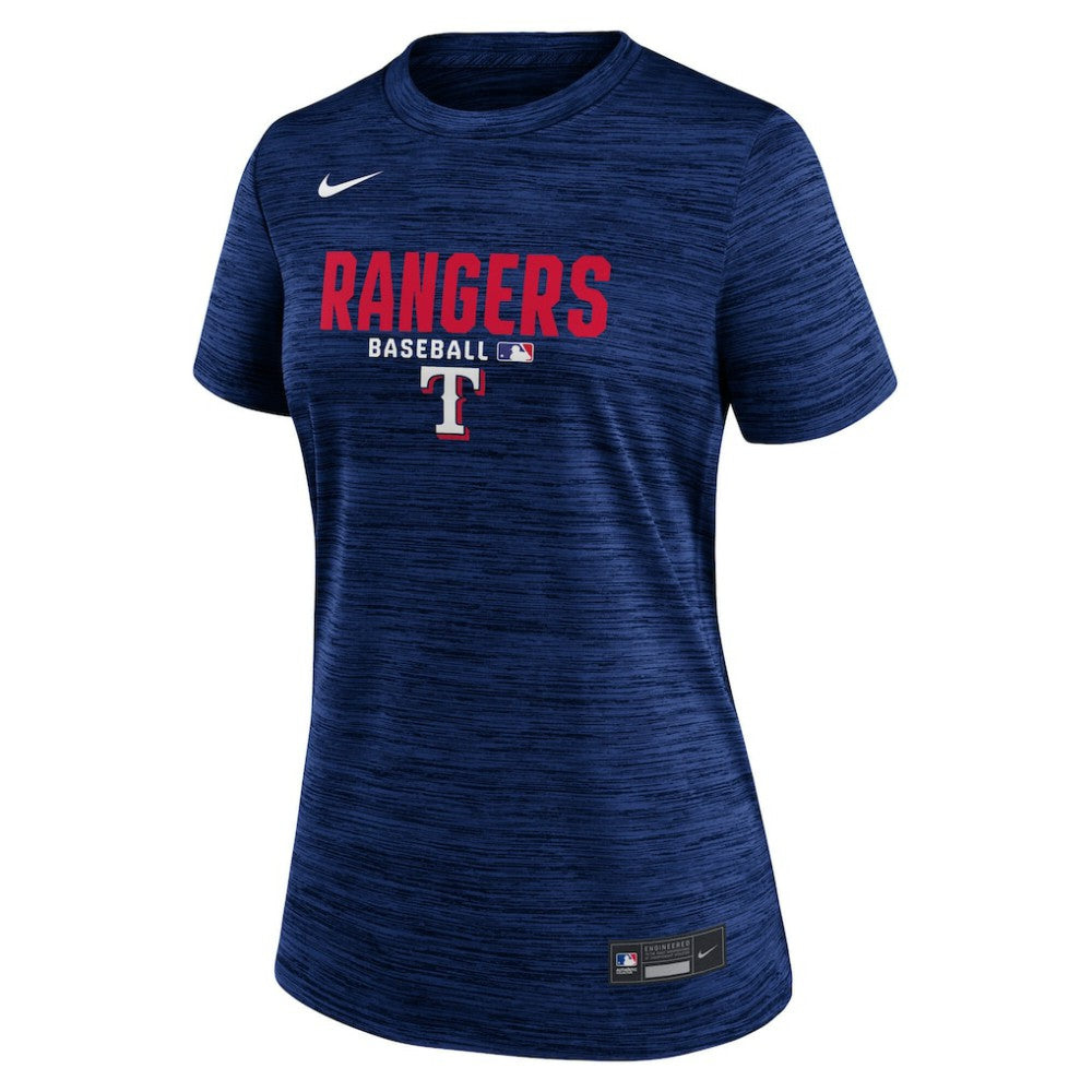 Texas Rangers Nike Women's Authentic Collection Velocity Dri-FIT T-Shirt | MLB Shop