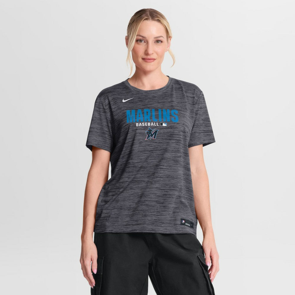 Miami Marlins Nike Women's Authentic Collection Velocity Dri-FIT T-Shirt | MLB Outlet