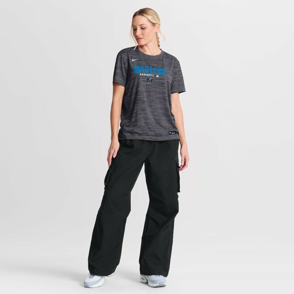 Miami Marlins Nike Women's Authentic Collection Velocity Dri-FIT T-Shirt | MLB Outlet