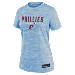 Philadelphia Phillies Nike Women's Authentic Collection Alternate Logo Velocity Dri-FIT T-Shirt | MLB For sale