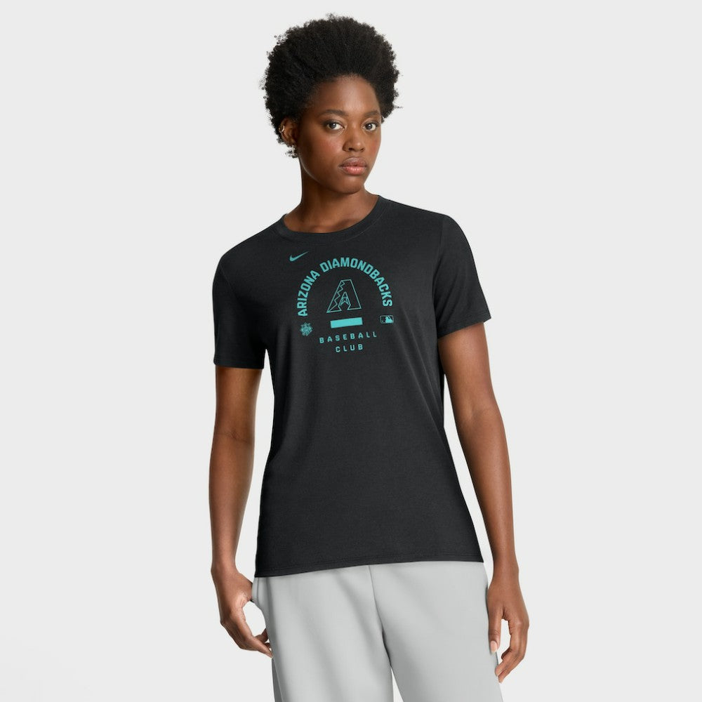 Arizona Diamondbacks Nike Women's Authentic Collection Early Work Tri-Blend Dri-FIT T-Shirt | MLB US