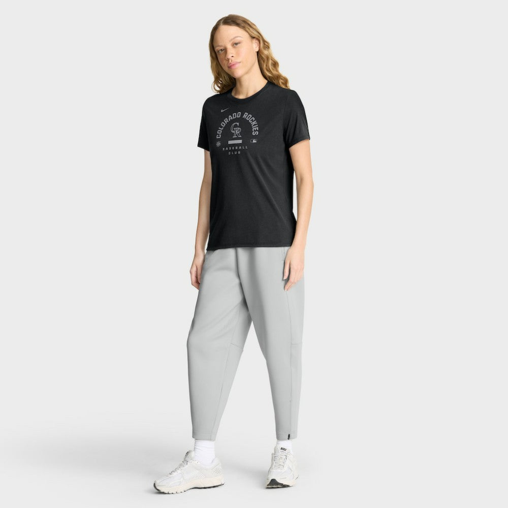 Colorado Rockies Nike Women's Authentic Collection Early Work Tri-Blend Dri-FIT T-Shirt | MLB Sale