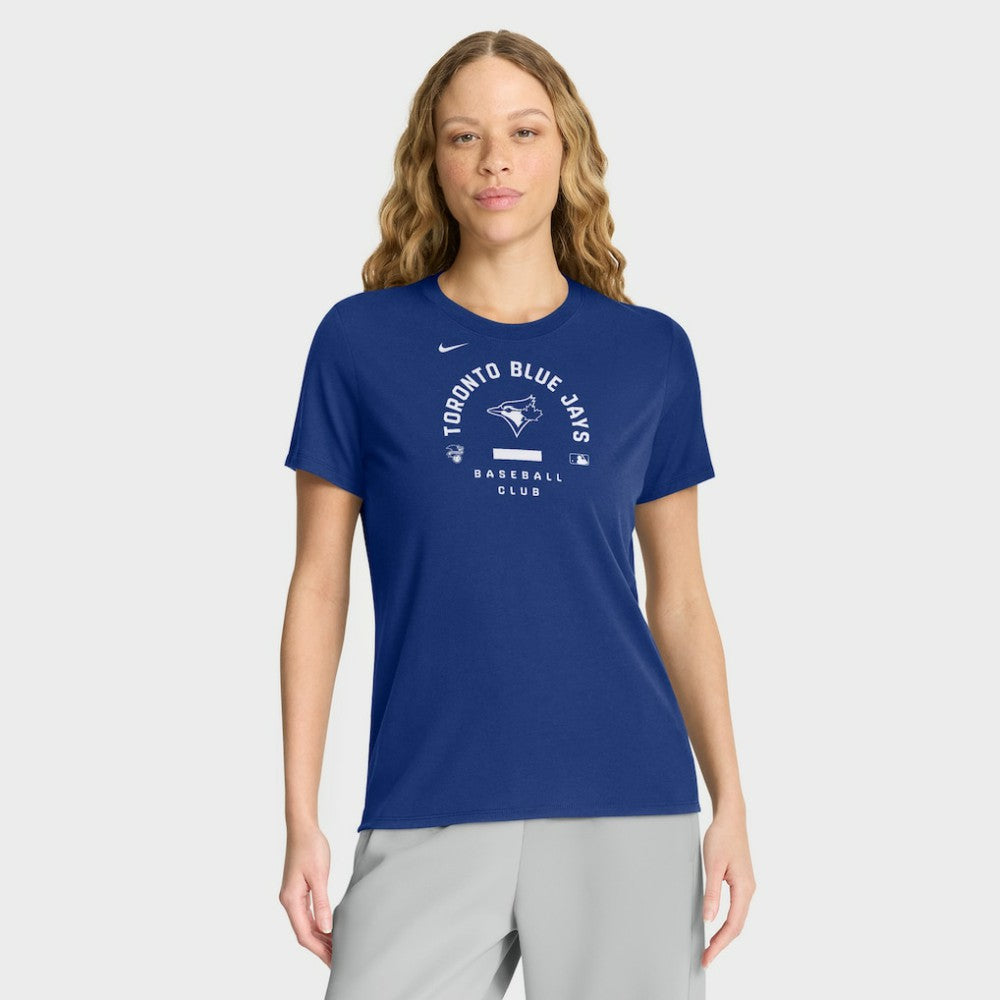 Toronto Blue Jays Nike Women's Authentic Collection Early Work Tri-Blend Dri-FIT T-Shirt | MLB Outlet