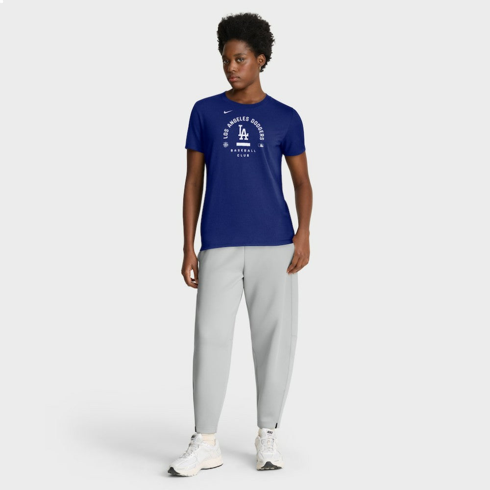 Los Angeles Dodgers Nike Women's Authentic Collection Early Work Tri-Blend Dri-FIT T-Shirt | MLB Discount