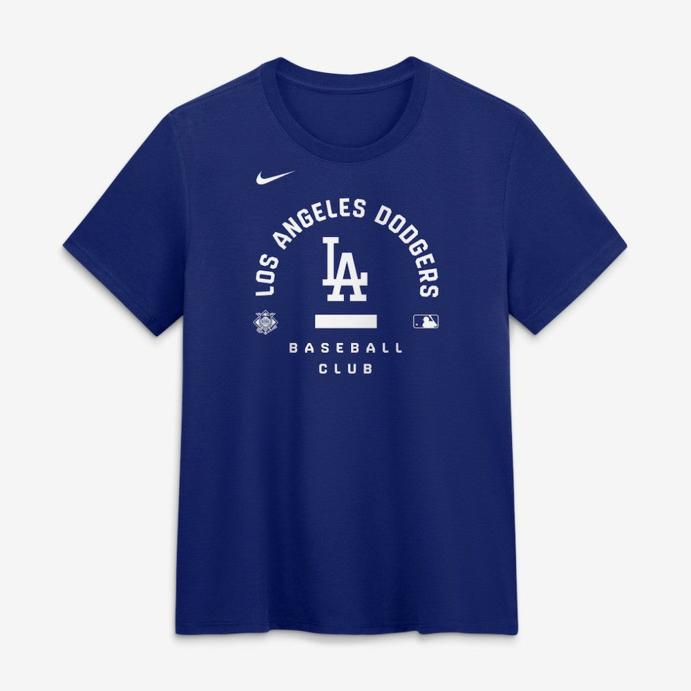 Los Angeles Dodgers Nike Women's Authentic Collection Early Work Tri-Blend Dri-FIT T-Shirt | MLB Discount