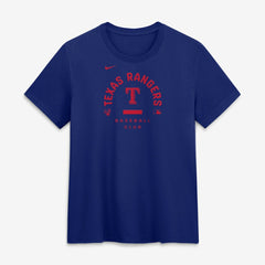 Texas Rangers Nike Women's Authentic Collection Early Work Tri-Blend Dri-FIT T-Shirt | MLB Shop