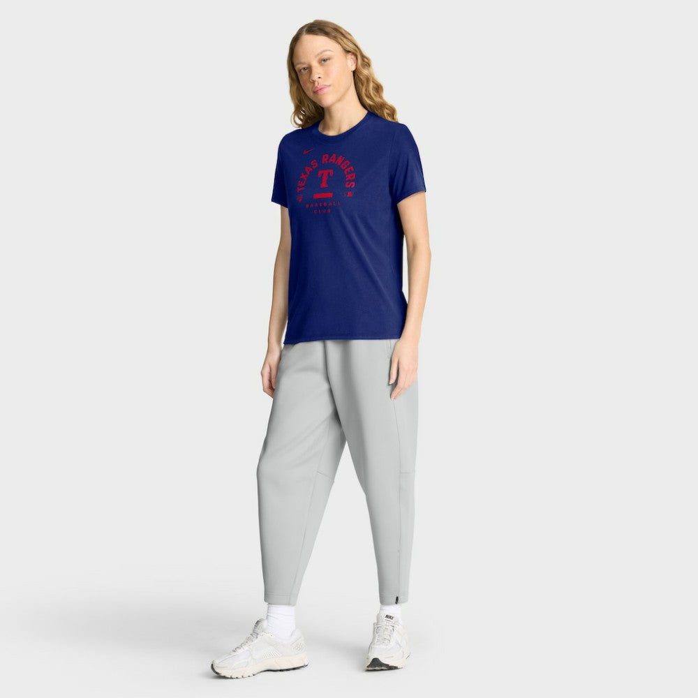 Texas Rangers Nike Women's Authentic Collection Early Work Tri-Blend Dri-FIT T-Shirt | MLB Shop