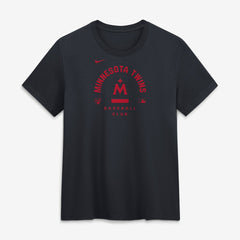 Minnesota Twins Nike Women's Authentic Collection Early Work Tri-Blend Dri-FIT T-Shirt | MLB Outlet