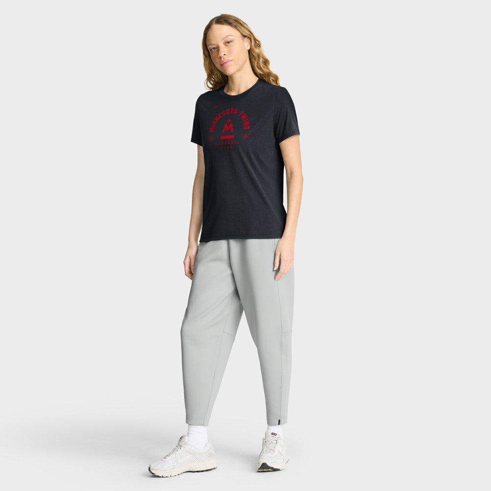 Minnesota Twins Nike Women's Authentic Collection Early Work Tri-Blend Dri-FIT T-Shirt | MLB Outlet