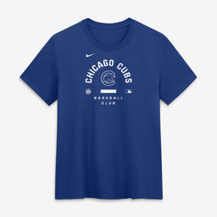 Chicago Cubs Nike Women's Authentic Collection Early Work Tri-Blend Dri-FIT T-Shirt | MLB Sale