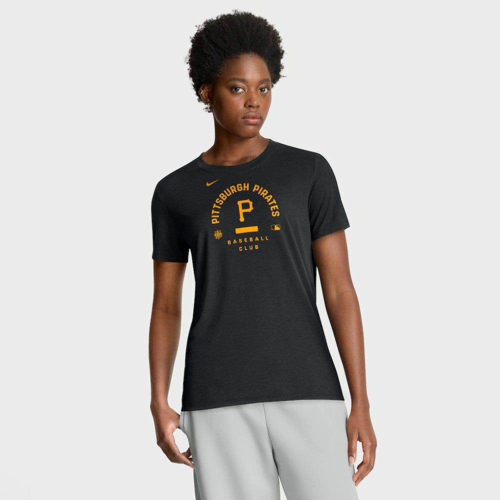 Pittsburgh Pirates Nike Women's Authentic Collection Early Work Tri-Blend Dri-FIT T-Shirt | MLB For sale