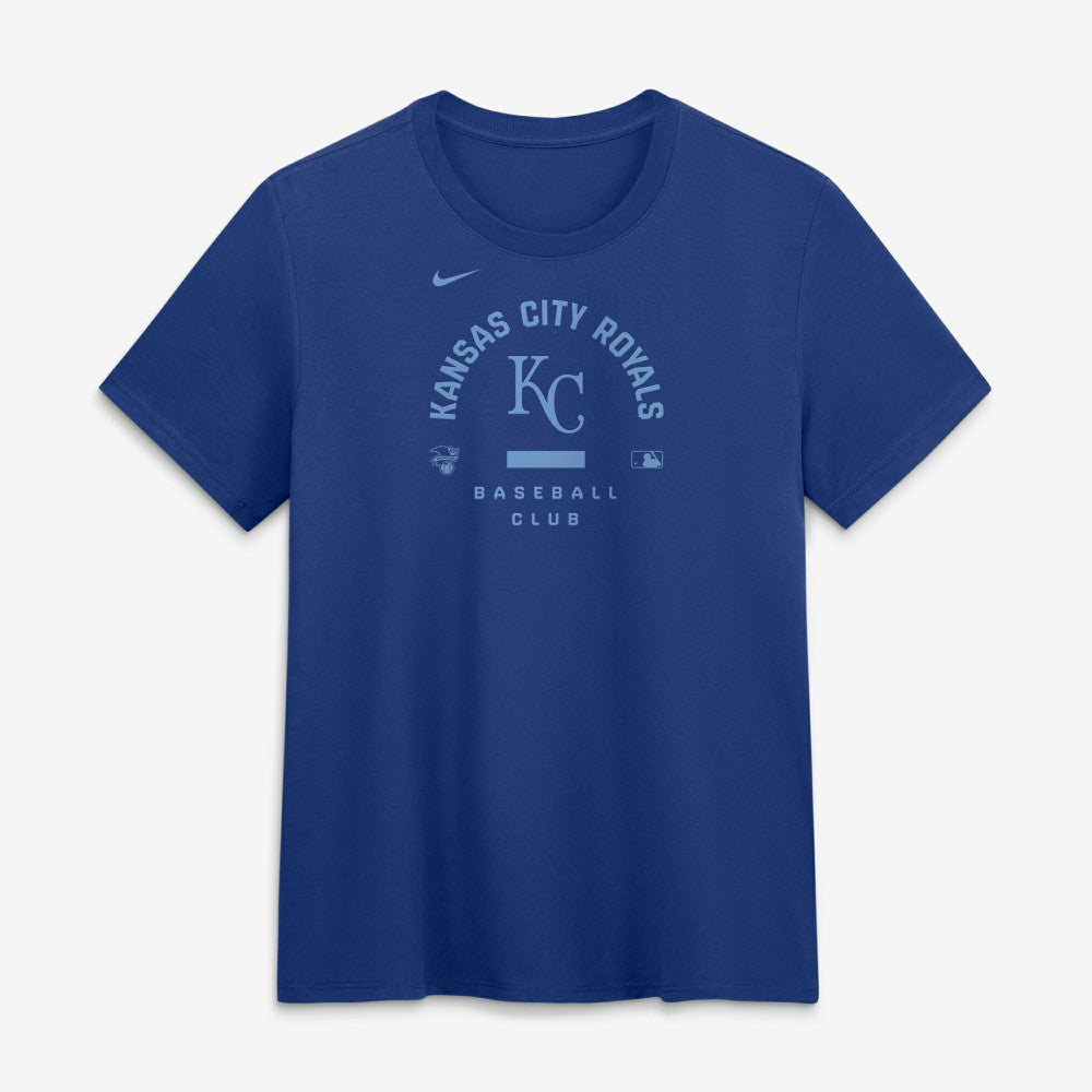 Kansas City Royals Nike Women's Authentic Collection Early Work Tri-Blend Dri-FIT T-Shirt | MLB Shop