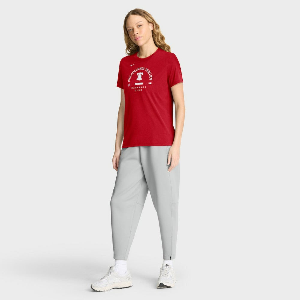 Philadelphia Phillies Nike Women's Authentic Collection Early Work Tri-Blend Dri-FIT T-Shirt | MLB Near me