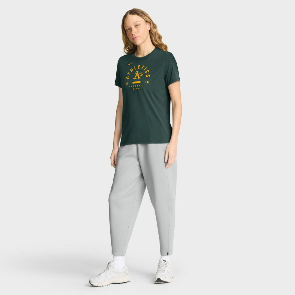 Athletics Nike Women's Authentic Collection Early Work Tri-Blend Dri-FIT T-Shirt | MLB Outlet