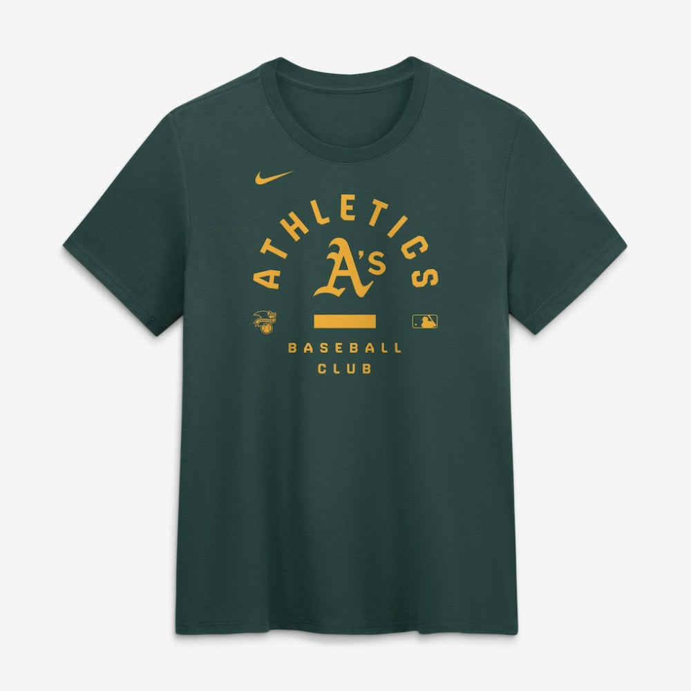 Athletics Nike Women's Authentic Collection Early Work Tri-Blend Dri-FIT T-Shirt | MLB Outlet