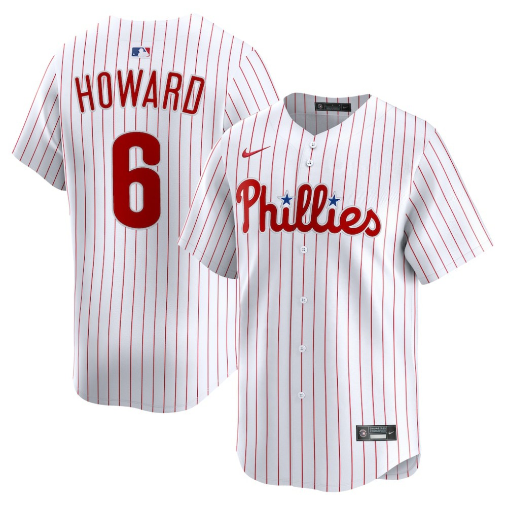 Ryan Howard Philadelphia Phillies Nike Limited Jersey | MLB US