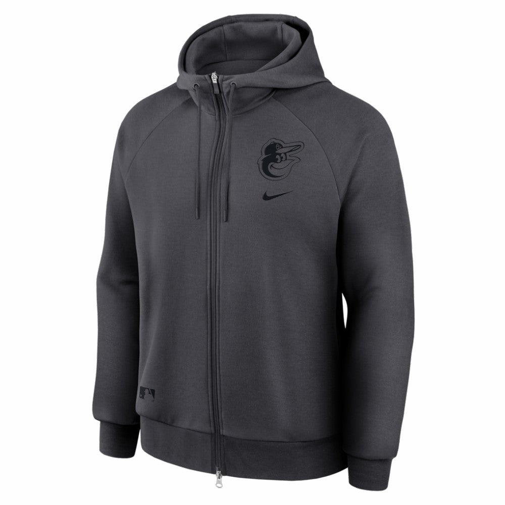 Baltimore Orioles Nike Authentic Collection Player Raglan Dri-FIT Full-Zip Hoodie | MLB US