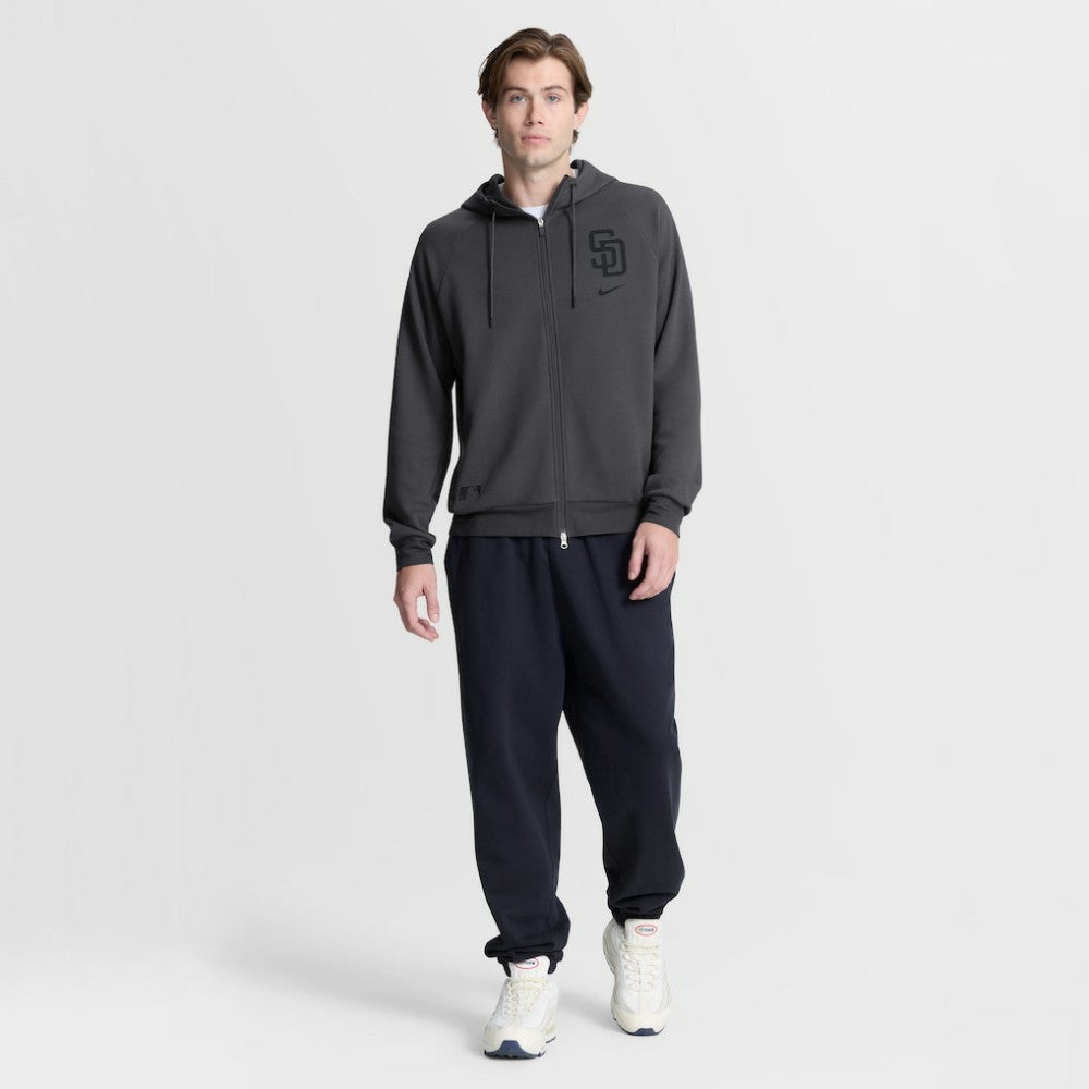 San Diego Padres Nike Authentic Collection Player Raglan Dri-FIT Full-Zip Hoodie | MLB US
