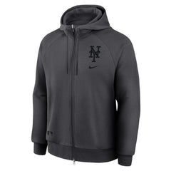 New York Mets Nike Authentic Collection Player Raglan Dri-FIT Full-Zip Hoodie | MLB New