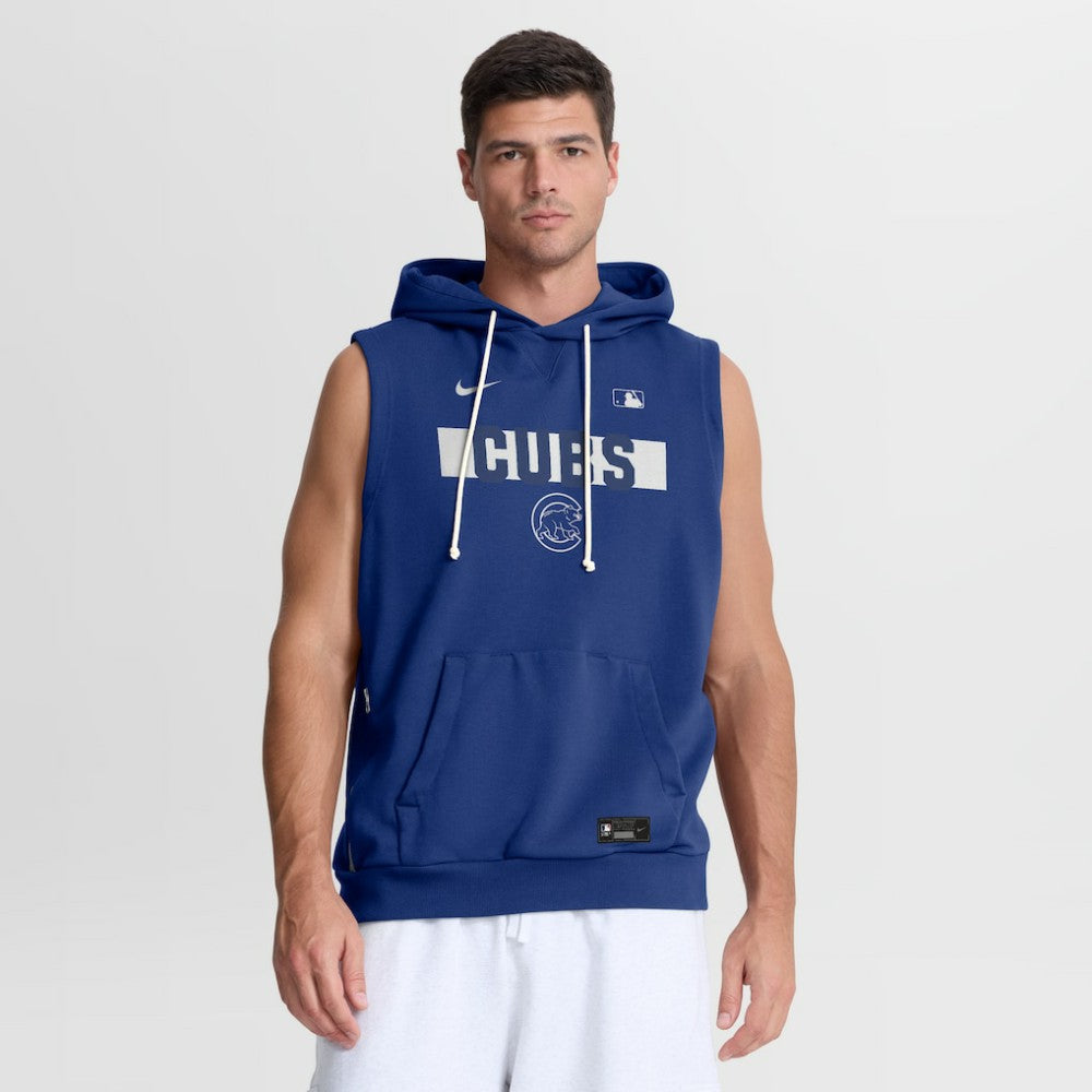 Chicago Cubs Nike Authentic Collection Standard Issue Dri-FIT Sleeveless Hoodie | MLB Sale
