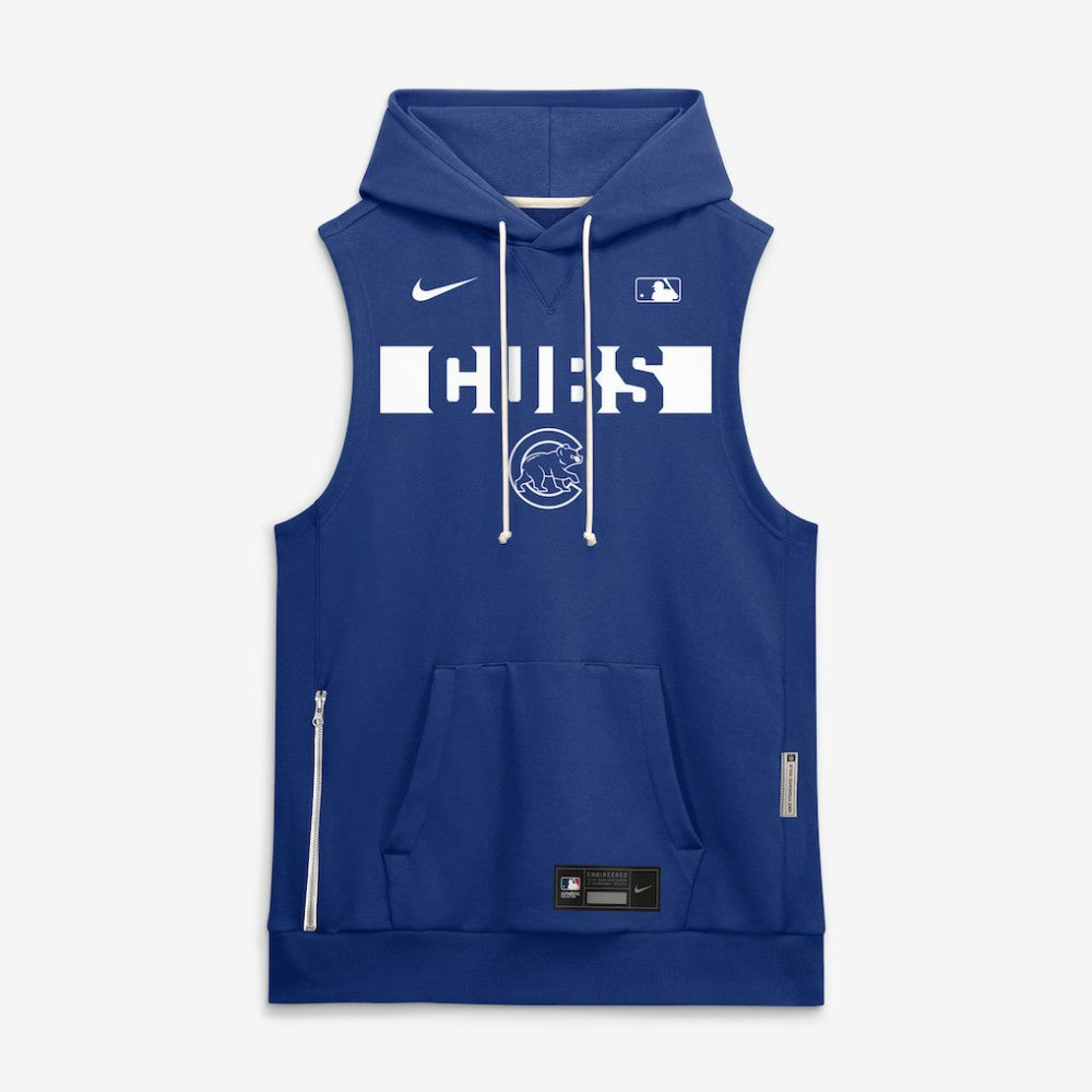 Chicago Cubs Nike Authentic Collection Standard Issue Dri-FIT Sleeveless Hoodie | MLB Sale