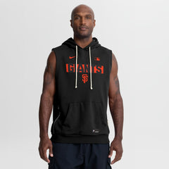 San Francisco Giants Nike Authentic Collection Standard Issue Dri-FIT Sleeveless Hoodie | MLB Outlet