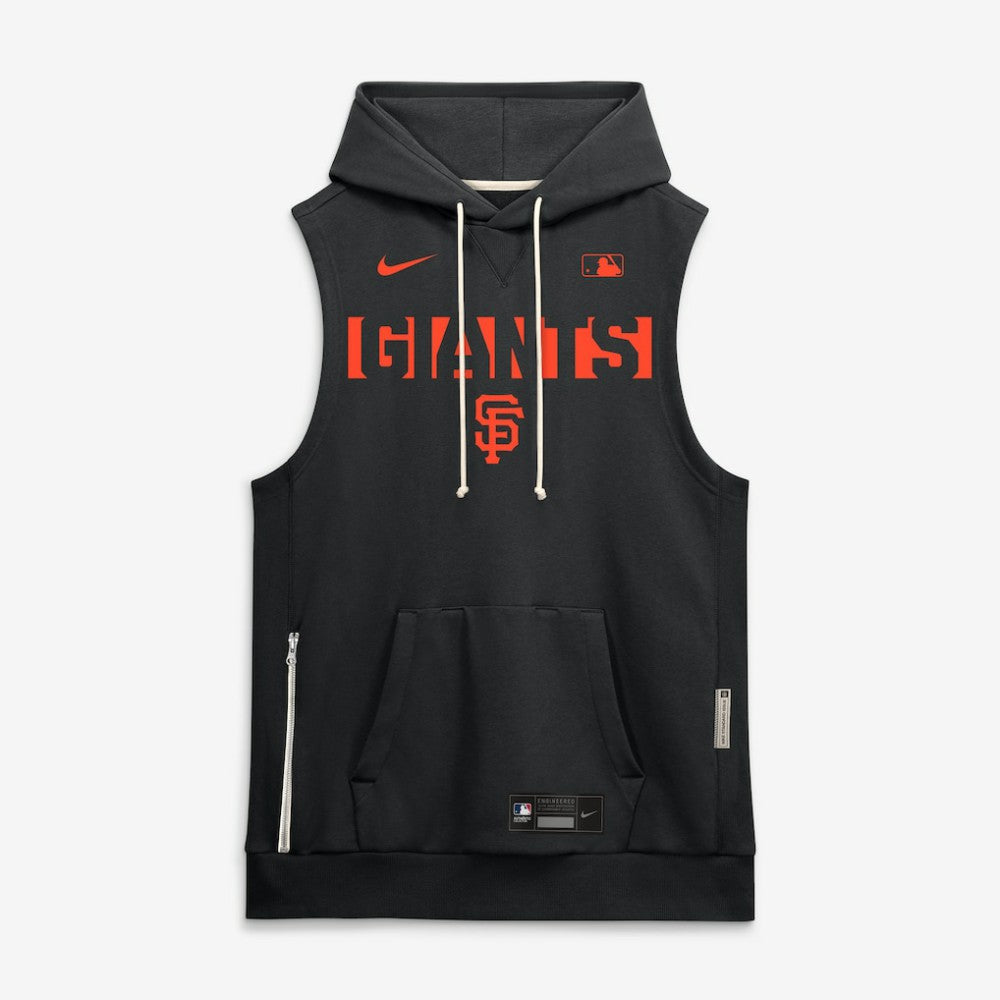 San Francisco Giants Nike Authentic Collection Standard Issue Dri-FIT Sleeveless Hoodie | MLB Outlet