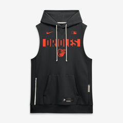 Baltimore Orioles Nike Authentic Collection Standard Issue Dri-FIT Sleeveless Hoodie | MLB On Sale