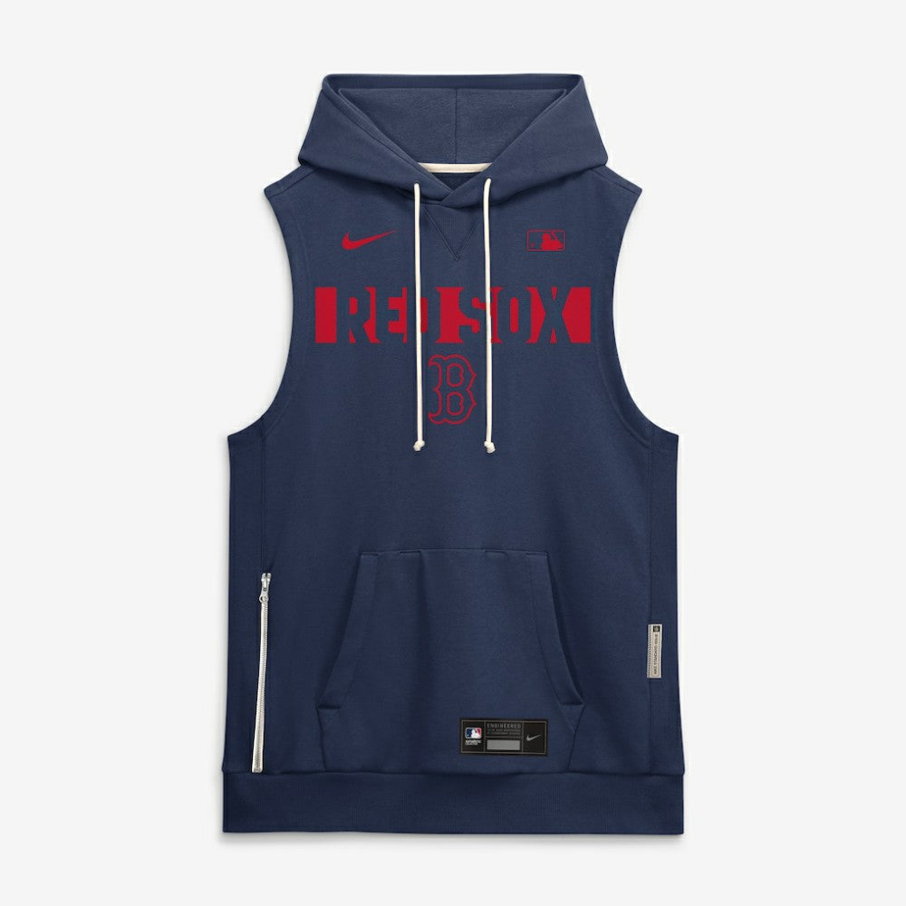 Boston Red Sox Nike Authentic Collection Standard Issue Dri-FIT Sleeveless Hoodie | MLB Outlet