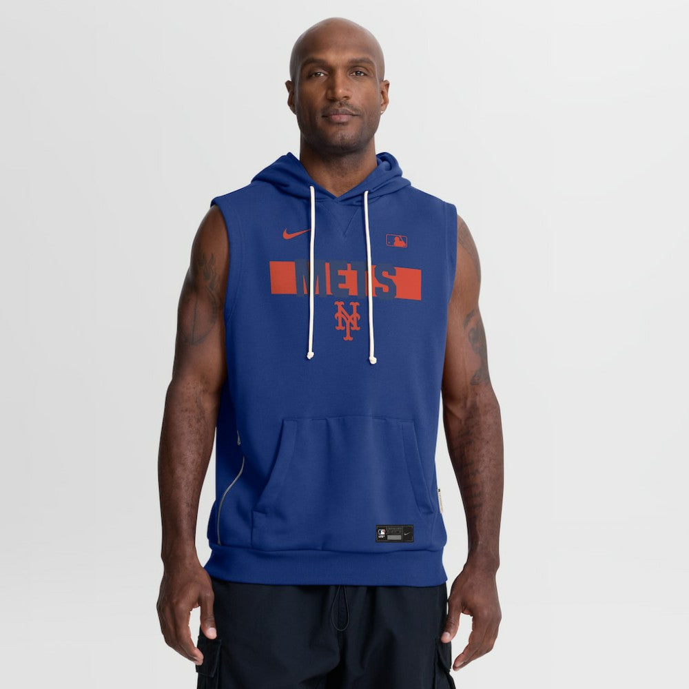 New York Mets Nike Authentic Collection Standard Issue Dri-FIT Sleeveless Hoodie | MLB For sale