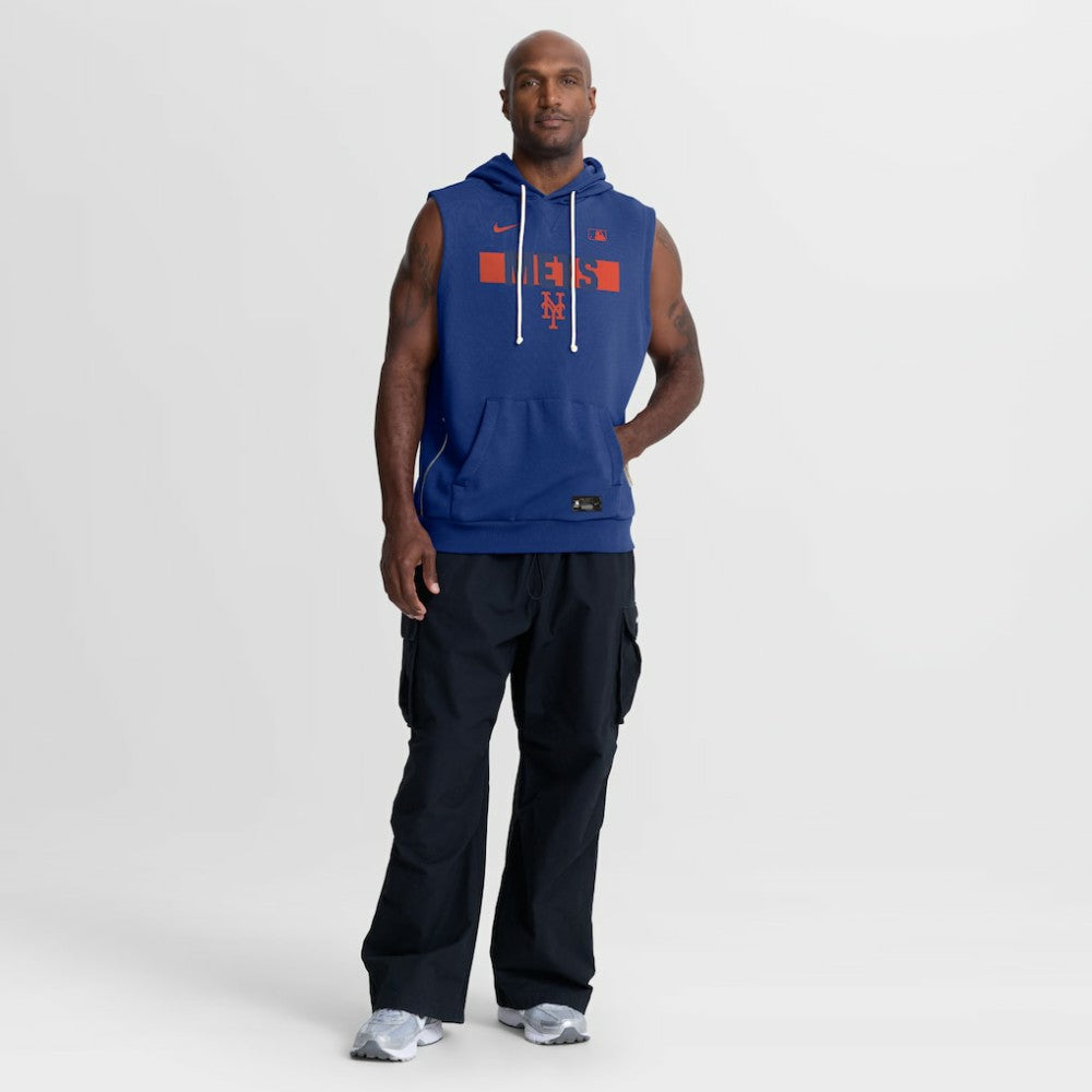 New York Mets Nike Authentic Collection Standard Issue Dri-FIT Sleeveless Hoodie | MLB For sale