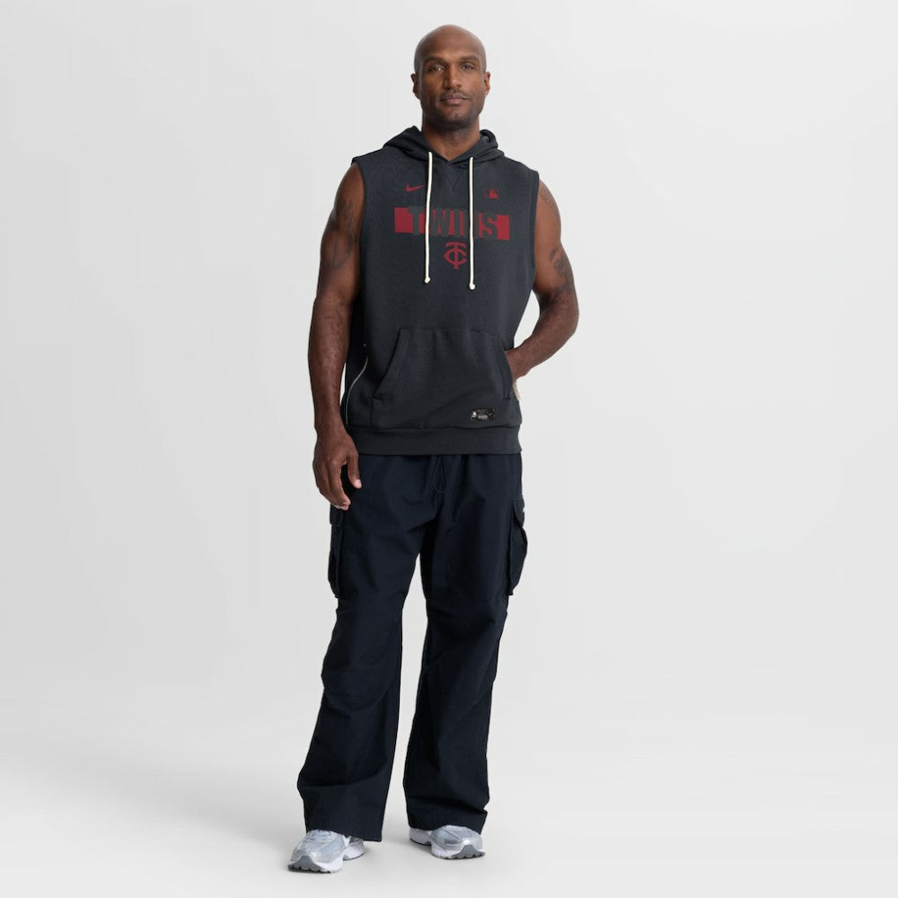 Minnesota Twins Nike Authentic Collection Standard Issue Dri-FIT Sleeveless Hoodie | MLB Near me