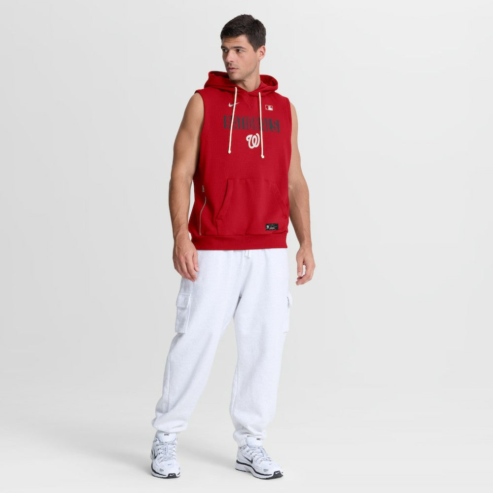 Washington Nationals Nike Authentic Collection Standard Issue Dri-FIT Sleeveless Hoodie | MLB New