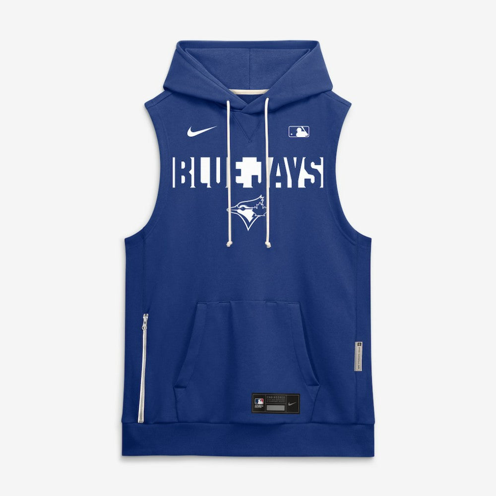 Toronto Blue Jays Nike Authentic Collection Standard Issue Dri-FIT Sleeveless Hoodie | MLB New