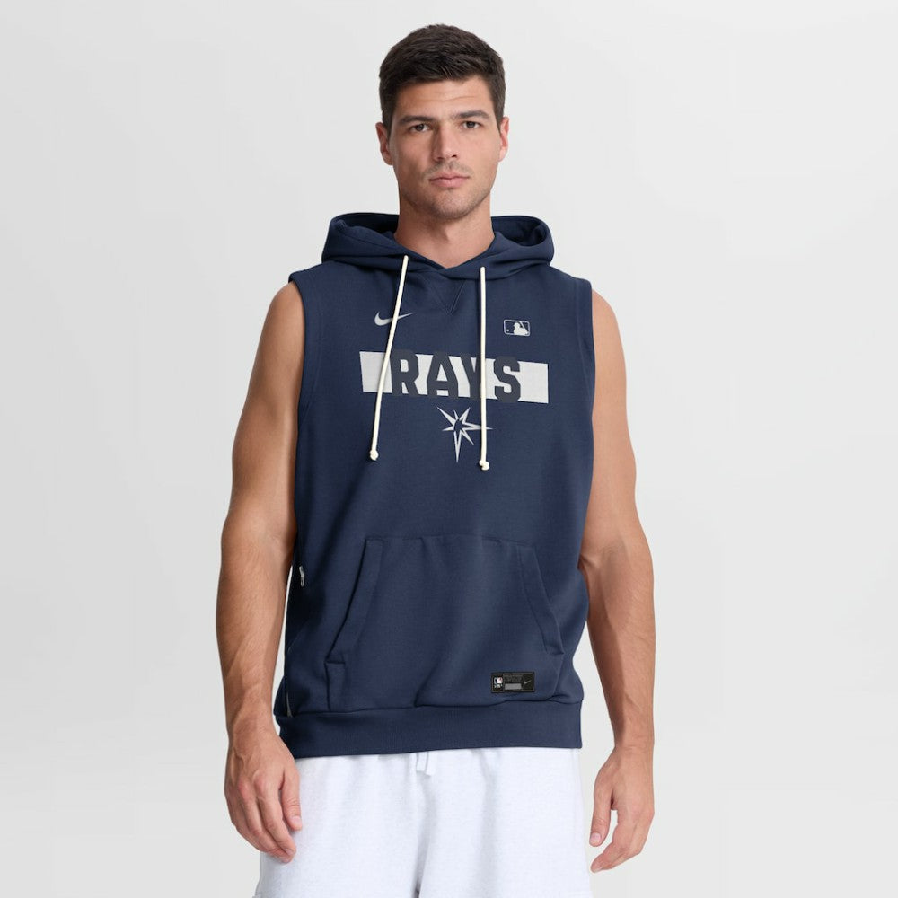 Tampa Bay Rays Nike Authentic Collection Standard Issue Dri-FIT Sleeveless Hoodie | MLB For sale