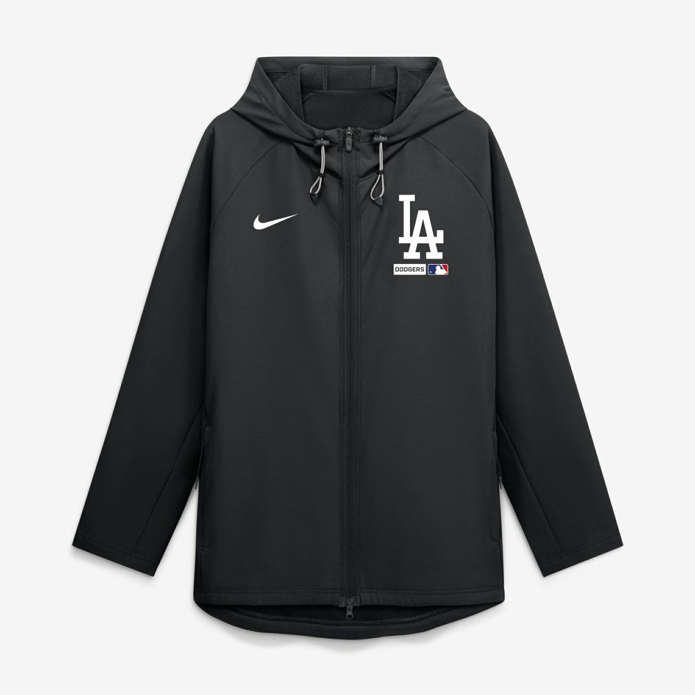 Los Angeles Dodgers Nike Authentic Collection Raglan Therma-FIT Full-Zip Hooded Jacket | MLB Online