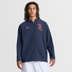 Boston Red Sox Nike Authentic Collection Raglan Therma-FIT Full-Zip Hooded Jacket | MLB On Sale