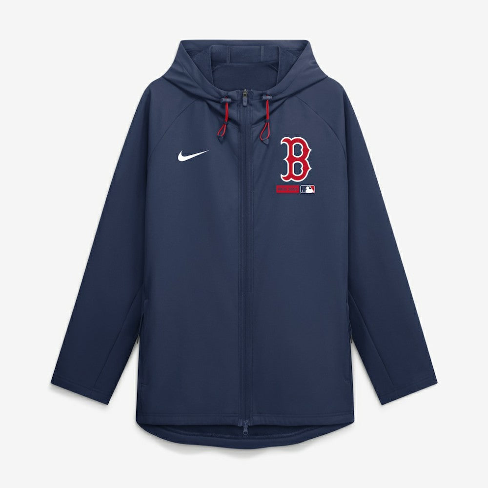 Boston Red Sox Nike Authentic Collection Raglan Therma-FIT Full-Zip Hooded Jacket | MLB On Sale