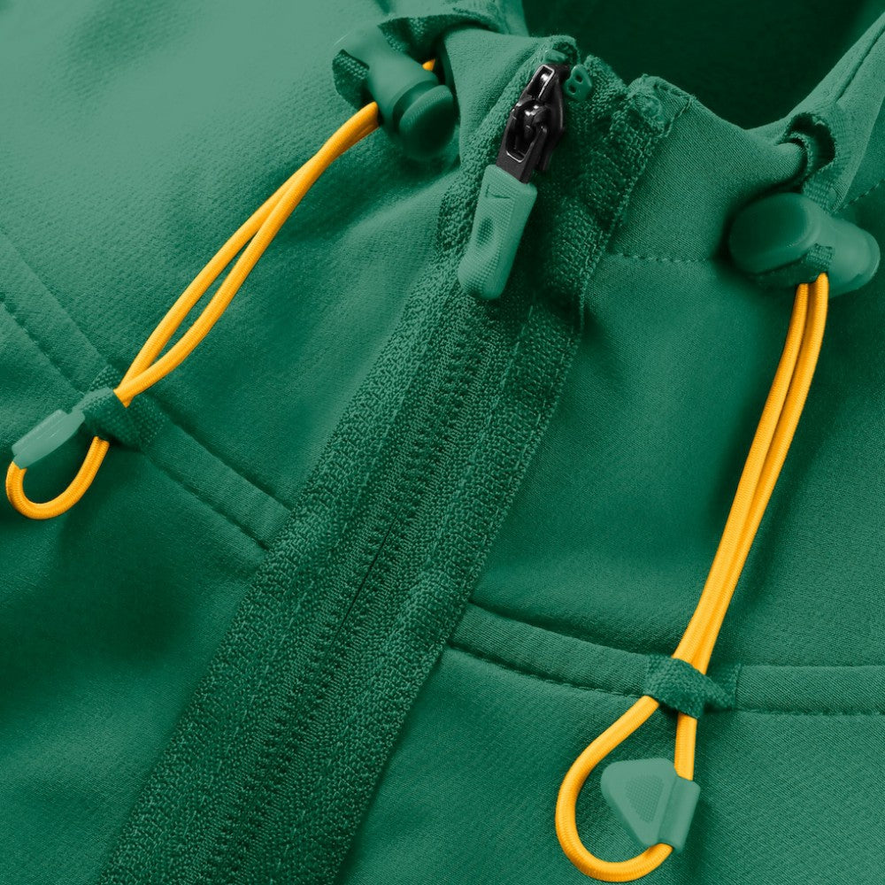 Athletics Nike Authentic Collection Raglan Therma-FIT Full-Zip Hooded Jacket | MLB New
