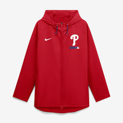 Philadelphia Phillies Nike Authentic Collection Raglan Therma-FIT Full-Zip Hooded Jacket | MLB US