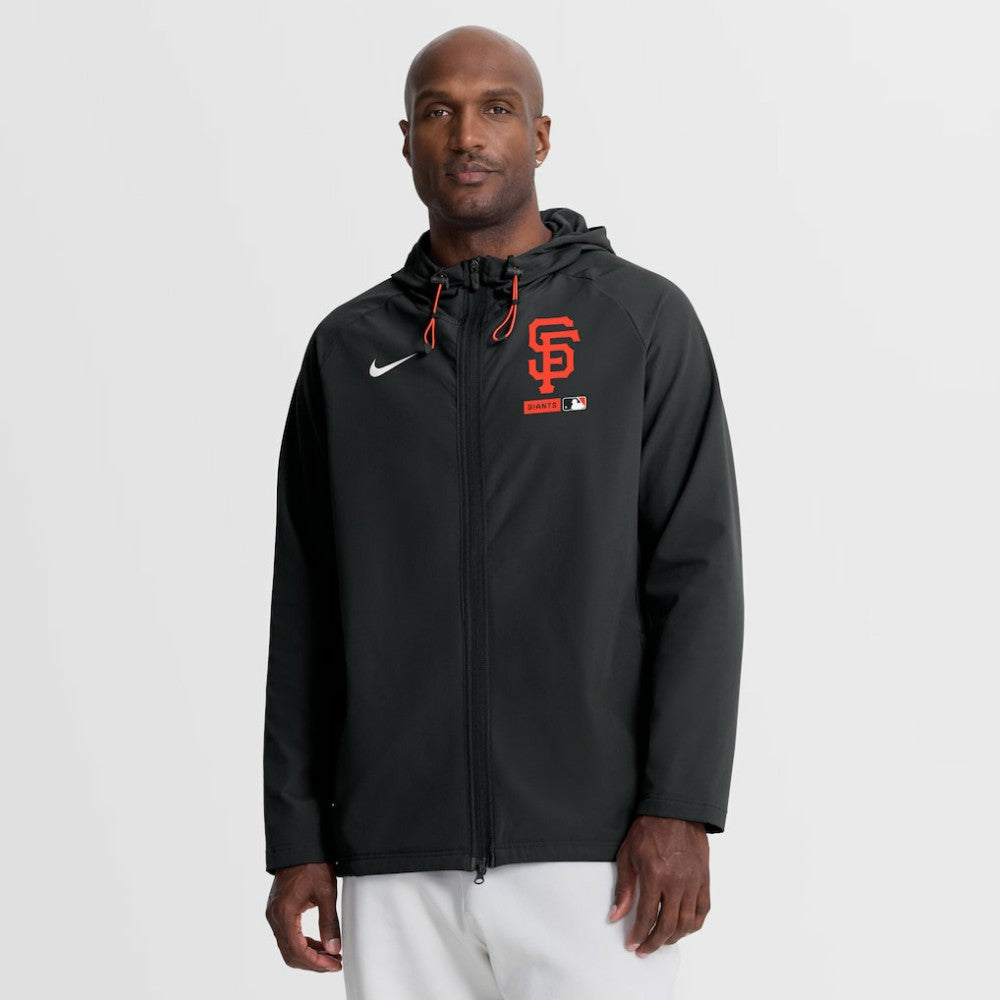 San Francisco Giants Nike Authentic Collection Raglan Therma-FIT Full-Zip Hooded Jacket | MLB Online