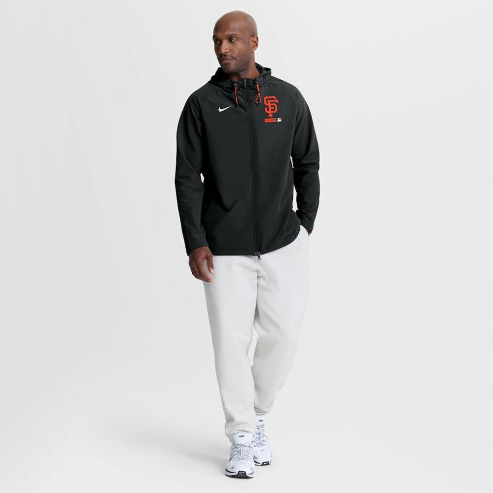 San Francisco Giants Nike Authentic Collection Raglan Therma-FIT Full-Zip Hooded Jacket | MLB Online