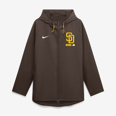 San Diego Padres Nike Authentic Collection Raglan Therma-FIT Full-Zip Hooded Jacket | MLB Near me