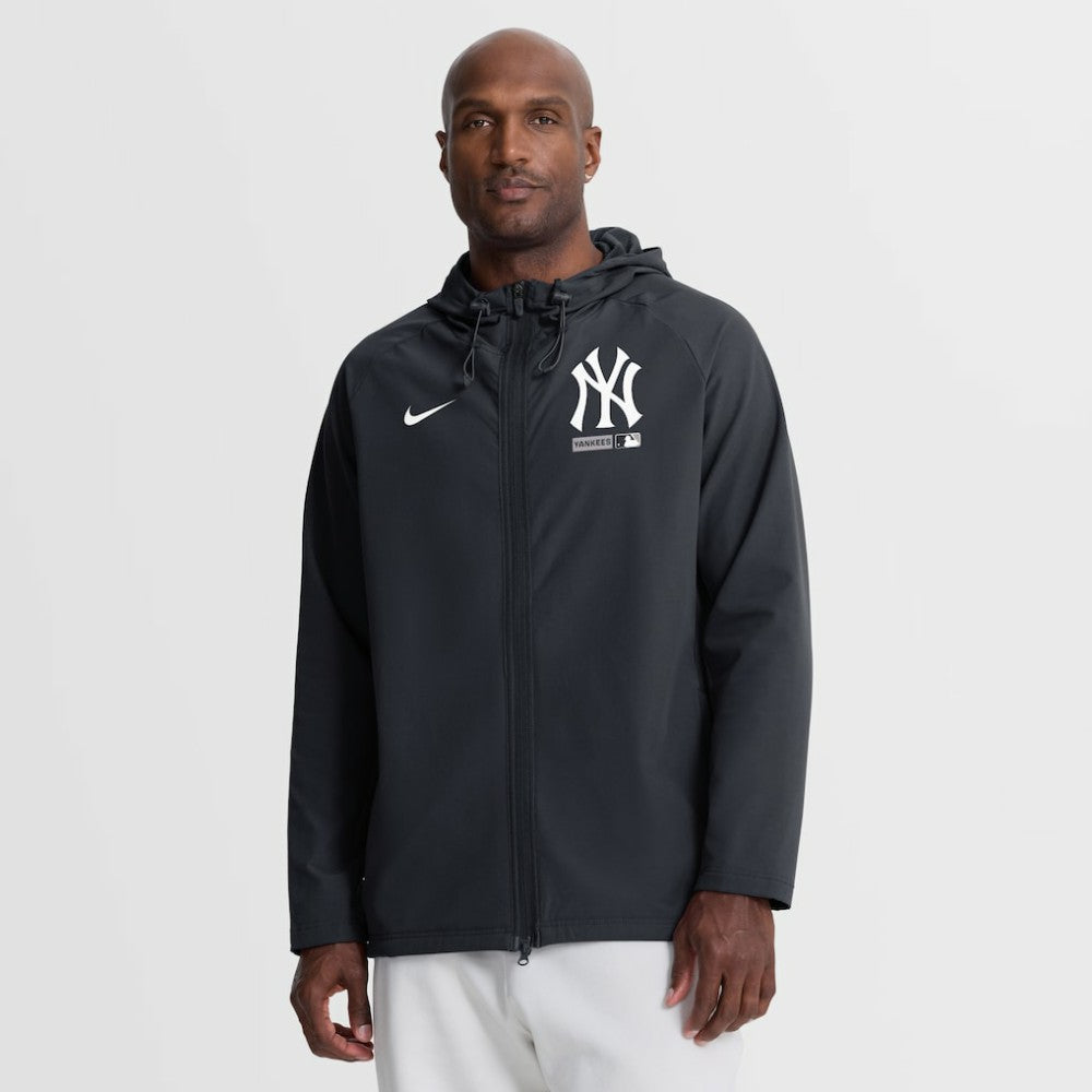 New York Yankees Nike Authentic Collection Raglan Therma-FIT Full-Zip Hooded Jacket | MLB Discount