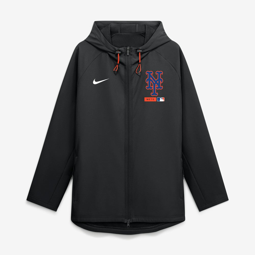 New York Mets Nike Authentic Collection Raglan Therma-FIT Full-Zip Hooded Jacket | MLB Near me
