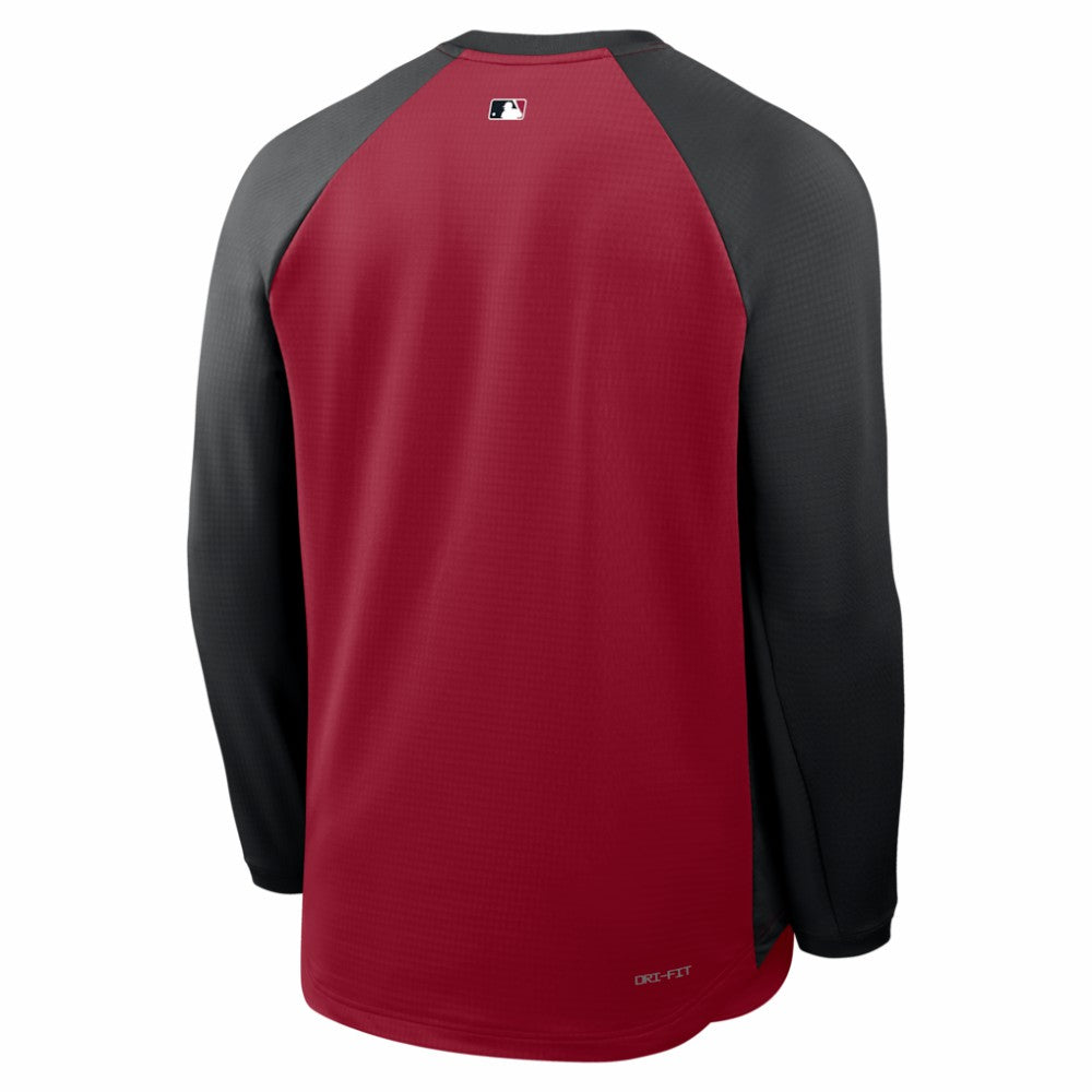 Arizona Diamondbacks Nike Authentic Collection Raglan Dri-FIT Sweatshirt | MLB On Sale