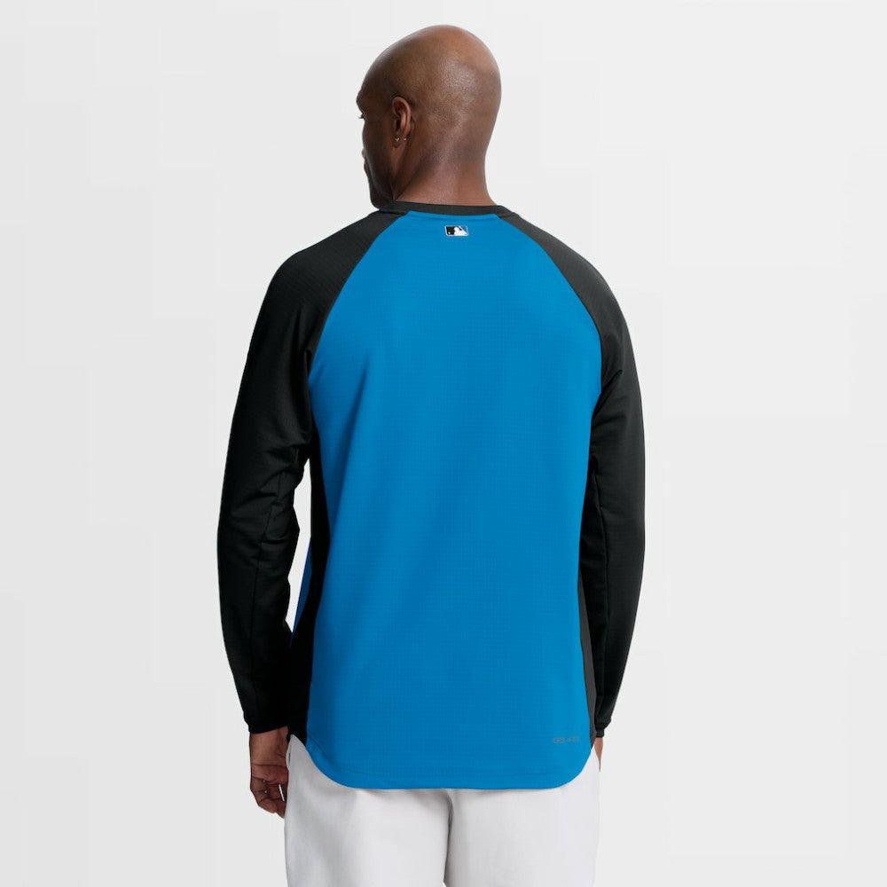 Miami Marlins Nike Authentic Collection Raglan Dri-FIT Sweatshirt | MLB New