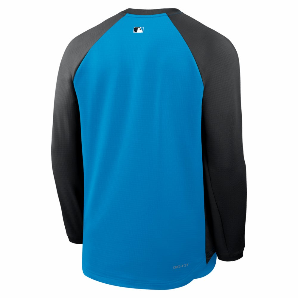 Miami Marlins Nike Authentic Collection Raglan Dri-FIT Sweatshirt | MLB New