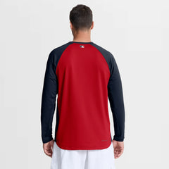 Atlanta Braves Nike Authentic Collection Raglan Dri-FIT Sweatshirt | MLB Sale