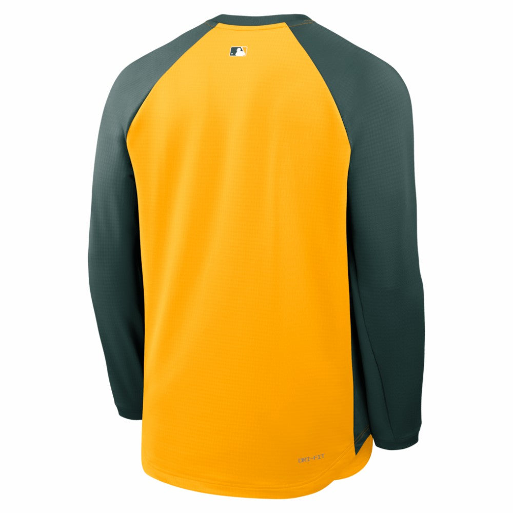 Athletics Nike Authentic Collection Raglan Dri-FIT Sweatshirt | MLB Outlet